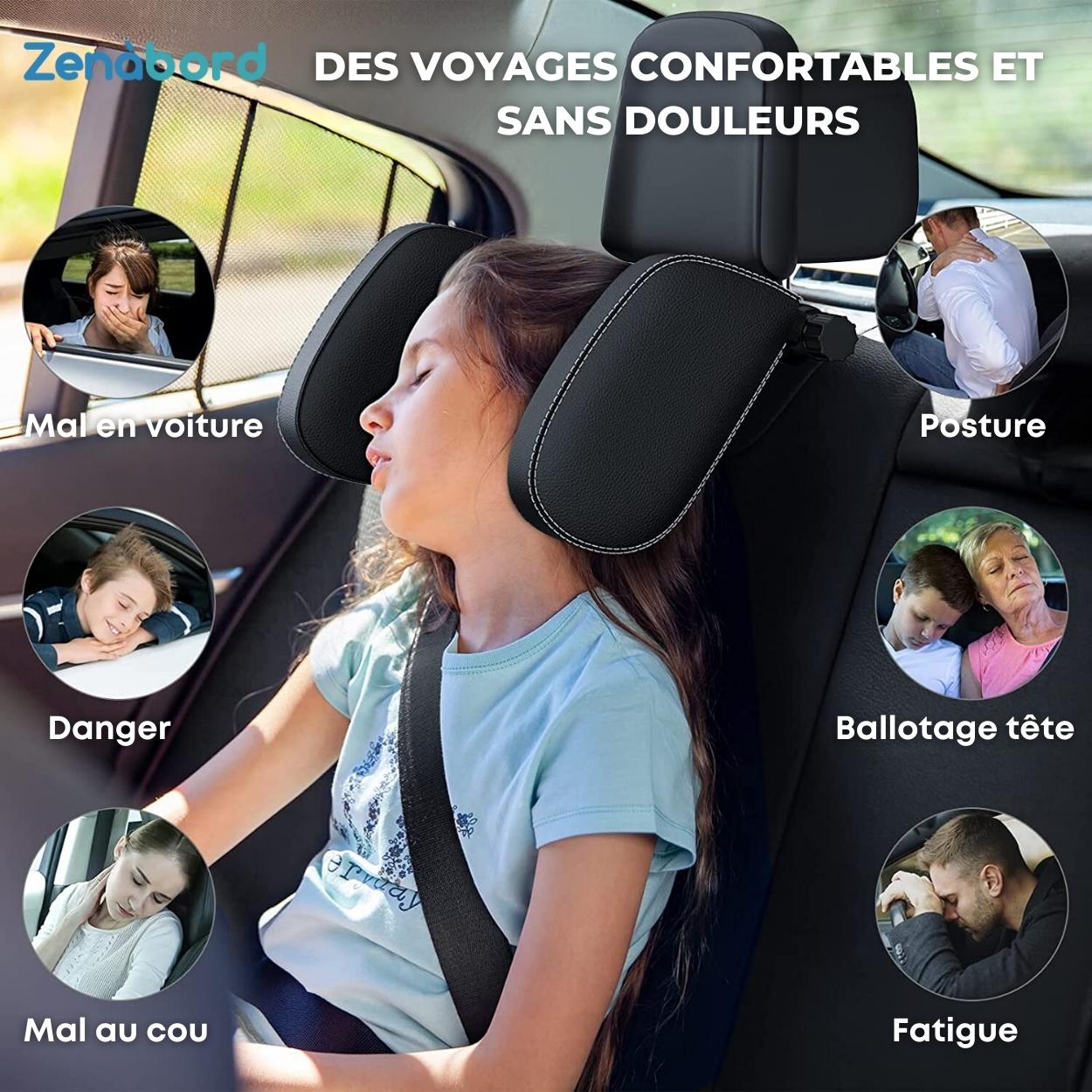 ZenPillow™ - Repose Tête Voiture Enfant